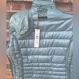 Love Tree Jackets Coats Green Love Tree Puffer Ultra Light